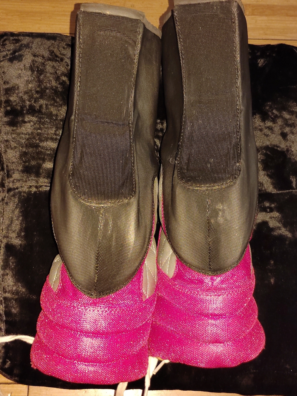Jeffrey Campbell Vintage Heel Less Platform Lace Up Ankle Boots Sz 10 - Picture 6 of 7